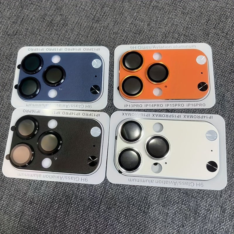 Black Camera Lens Film Convert 15 Pro Max To 17 Pro Max HD Anti Reflective Tempered Glass - Image 2