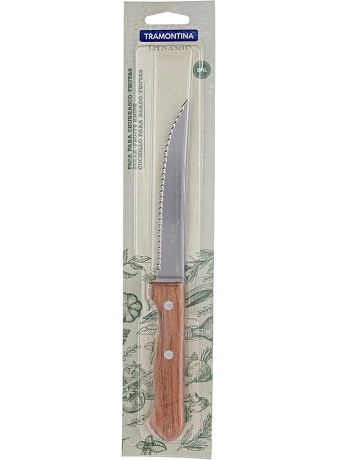 TRAMONTINA TRAMONTINA DYNAMIC Steak & Fruit Knife, 5 Inch, Red Handle ? Ideal for Precision Cutting, Ultra Sharp, High Anti-Rust, Non-stick Blade, 1 Piece - Designed for High Performance and Durability  - Image 2
