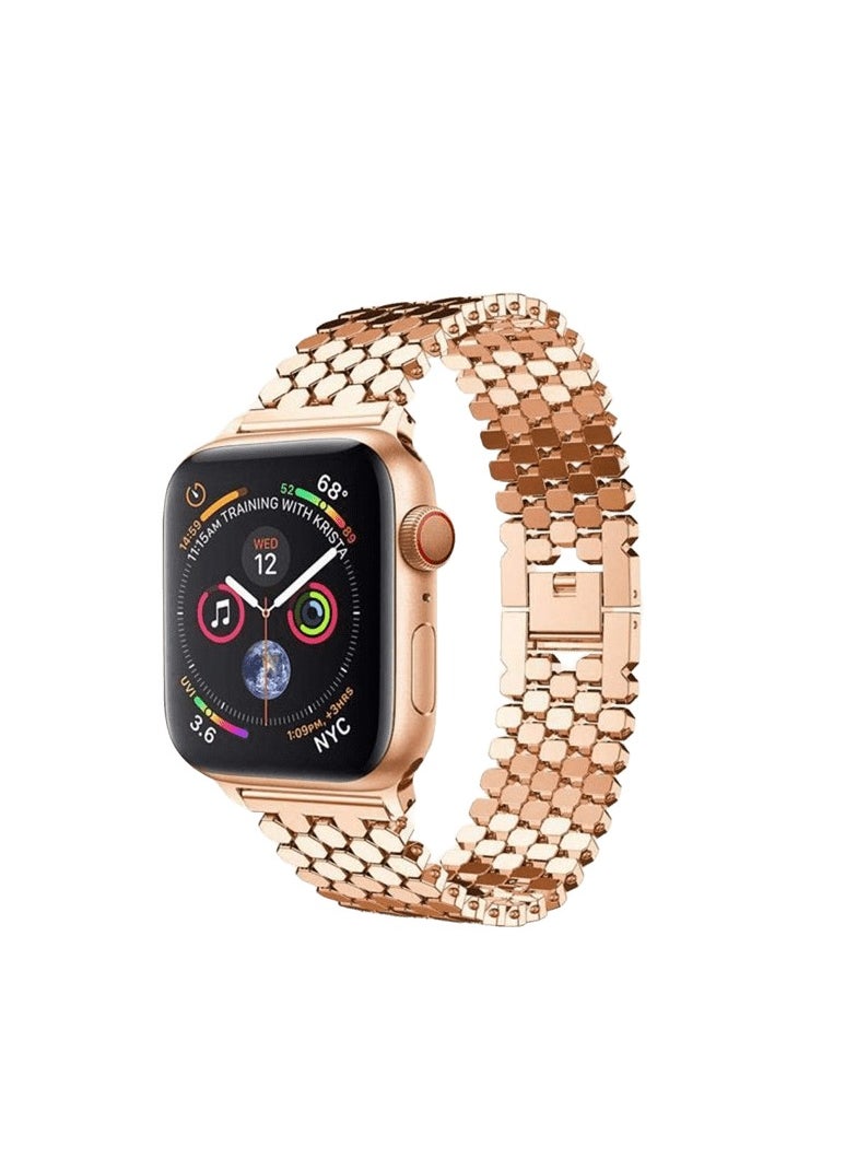 Generic - Stainless Steel Band for Apple Watch 49mm 45mm 44mm 42mm Compatible with iWatch Ultra/8/7/6/5/4/3/2/1/SE/SE2 Series - Image 1