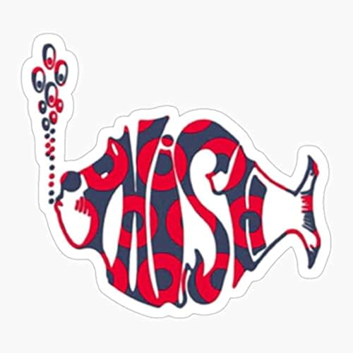 decal Pack of 2 3 inch Stickers Fishman Phish Music Jam Band Concert Trey Oasis Tour Sigma Sticker Graphic Die Cut Sticker High Resolution Top Grade Vinyl - Image 1