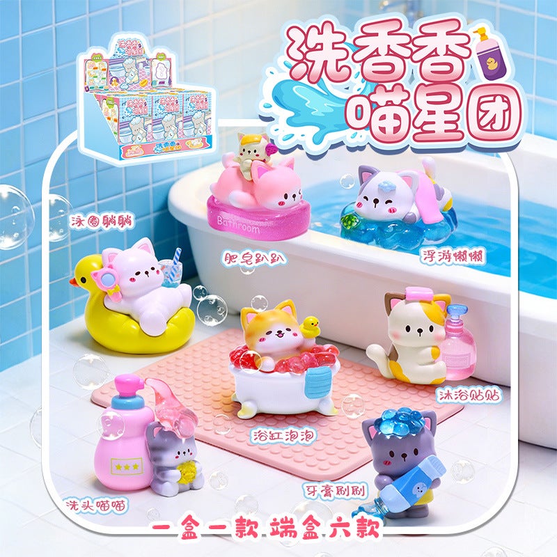 Trending Animation Merchandise Cute Creative Trendy Handmade Resin Blind Box Figurines Children's Holiday Gifts - Image 1