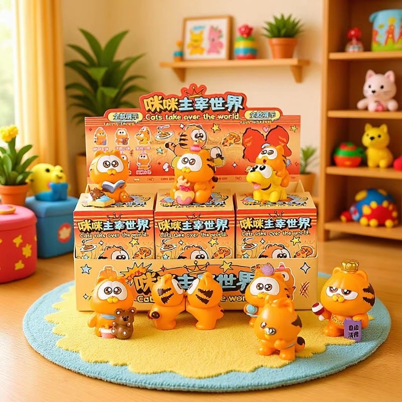 Trending Animation Merchandise Cute Creative Trendy Handmade Resin Blind Box Figurines Children's Holiday Gifts - Image 2