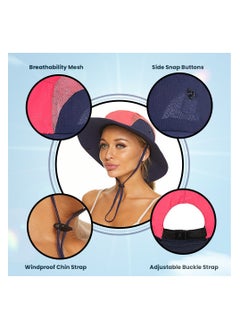 NENOUSH Bucket Hat For Women - Adult Bucket Hat - Sun protection hat - Perfect for Beach - Pool - Travel - Hiking and Camping  - Image 5