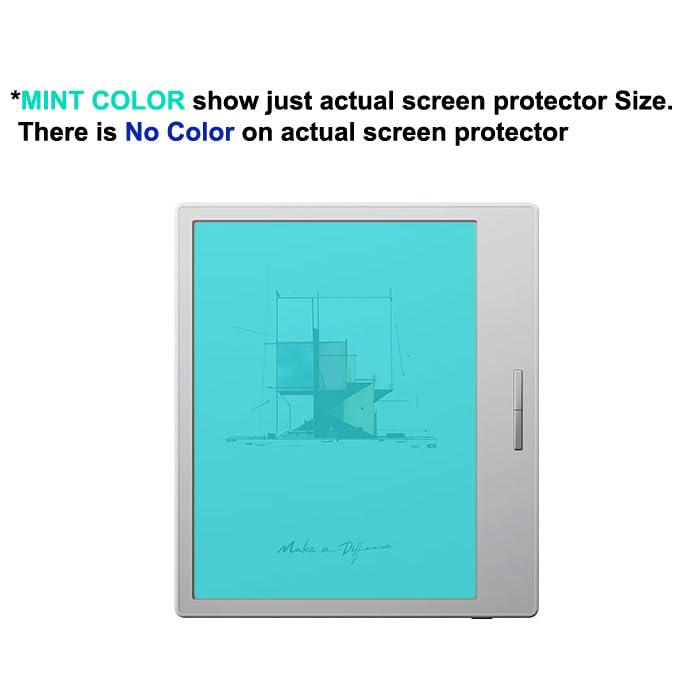 Healing Shield Screen Protector for Onyx Boox Go Color 7 White, Light Anti Glare Paper Texture Feeling Matte Film- AGPL GoColor7white - Image 2
