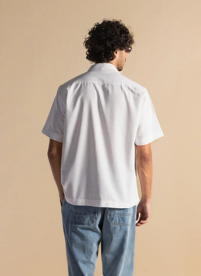 شايبس قميص كتان متوسط الوزن