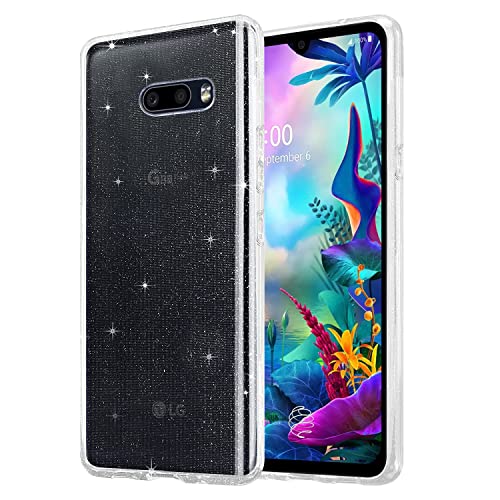 Plus Liquid Crystal Glitter TPU Back Cover Case Compatible with LG G8X ThinQ - Image 5