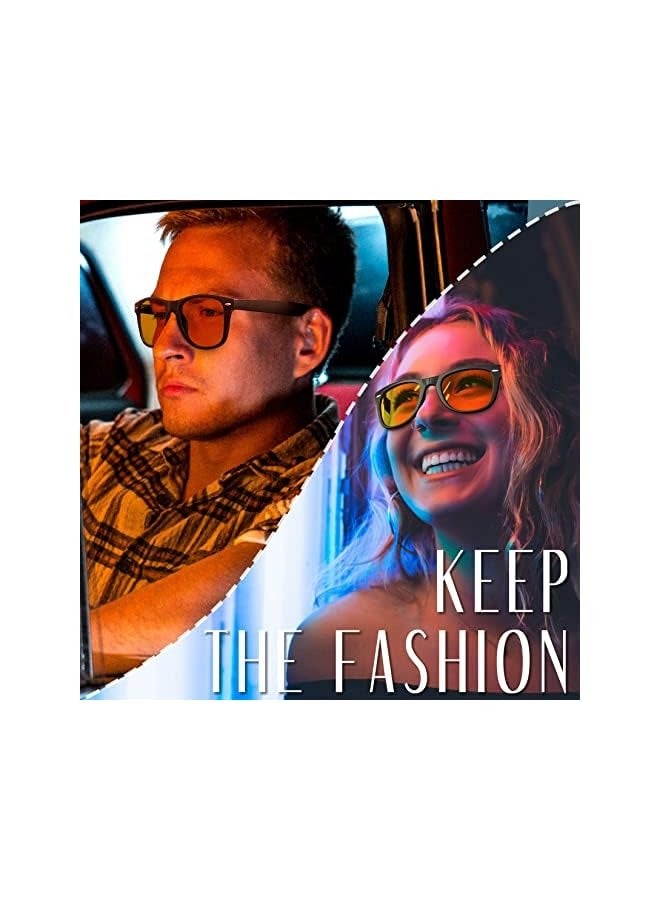 بروماس نظارات شمسية قابلة للطي للرجال والنساء، حماية من الأشعة فوق البنفسجية 400، سهلة الحمل، نظارات شمسية قابلة للطي للقيادة والسفر - Image 2