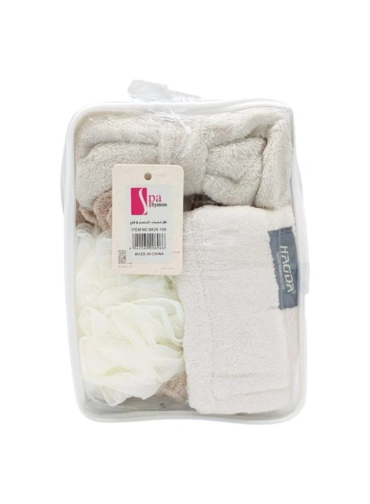 طقم استحمام 4 قطع BK25-156