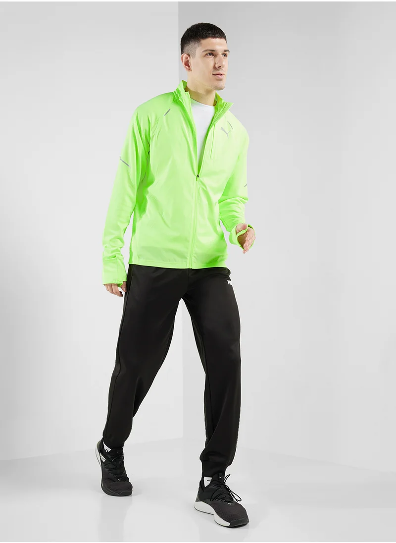 PUMA Grid Fleece Woven Hoodie
