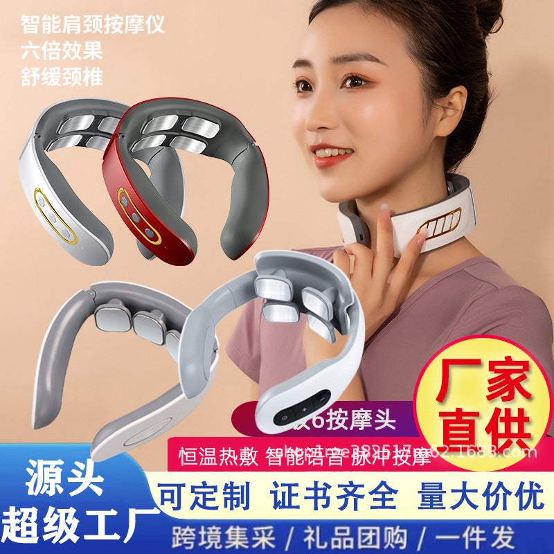 Cervical Vertebra Neck Massager – Bluetooth Music Shoulder and Neck Massager Model 910 - Image 2