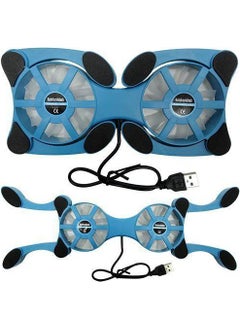 ANKA Foldable Dual Fan Mini Notebook Cooler  - Image 1