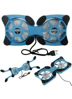 ANKA Foldable Dual Fan Mini Notebook Cooler  - Image 2
