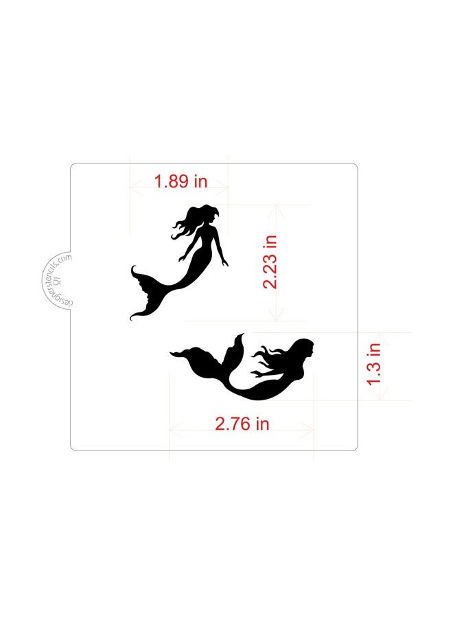 Designer Stencils Mermaids Cookie and Craft Stencil by Designer Stencils - Image 3