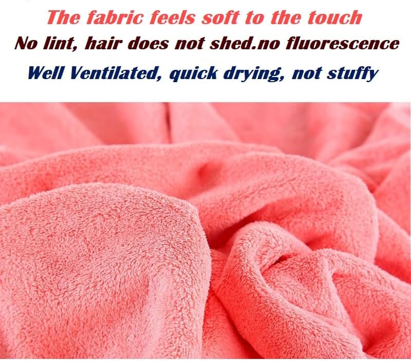 Fezora ® Microfiber 500 GSM Bath Towels | (70x140) Extra Soft Plush & Quick Dry High Absorbency Large Size Towels for Bathing (Orange) - Image 5
