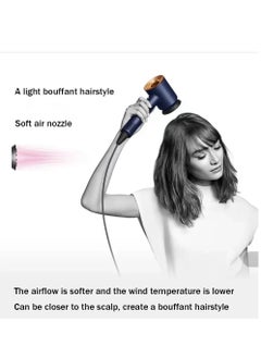 Professional  Hair Dryer 1600W BLDC motor Fast Drying Ion Hairdryer 3 Speeds 3 Heat Setting and One-Touch Cold Air with 4 Attachments and Equipped with 200 million negative ions - pzsku/Z88AED96AE280AC7F89C2Z/45/_/1730802896/e7acd190-8ab1-48ea-8dd8-aa14d0003782