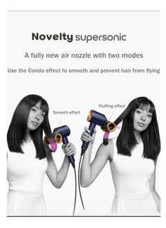 Professional  Hair Dryer 1600W BLDC motor Fast Drying Ion Hairdryer 3 Speeds 3 Heat Setting and One-Touch Cold Air with 4 Attachments and Equipped with 200 million negative ions - pzsku/Z88AED96AE280AC7F89C2Z/45/_/1730802908/a1b69b37-f158-4114-b9d5-8ade78e00bb0