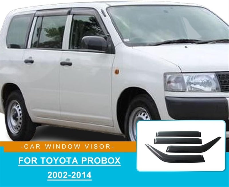 DEMULAX Wind Visor Deflectors for Toyota Succeed Probox - Image 5