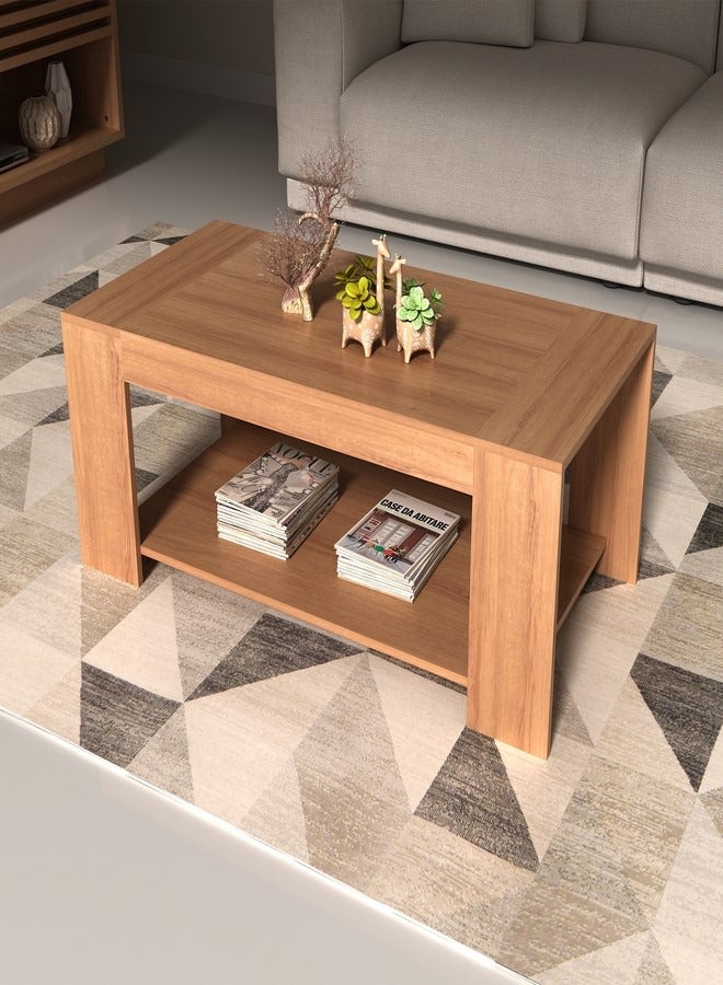 Tecnomobili Center Table Almond Color 110x54x45 cm  - Image 1