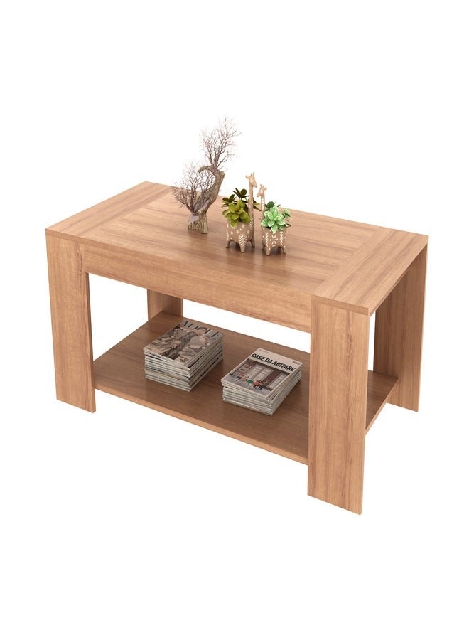 Tecnomobili Center Table Almond Color 110x54x45 cm  - Image 2