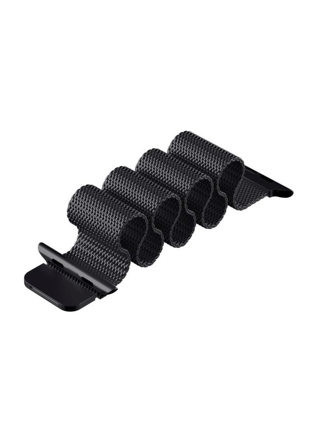 Replacement Band For Apple Watch Series 5/6/7 42mm/44mm 45mm Black - Image 1