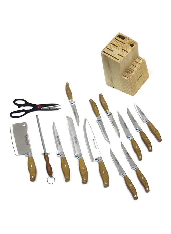 Kitchen Prince 15-Piece Kitchen Knife Set - Image 2