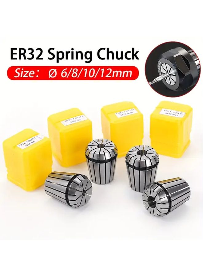 ER32 طقم كوليت نابض 6 مم لحامل أداة محرك المغزل لآلة الطحن CNC - Image 1