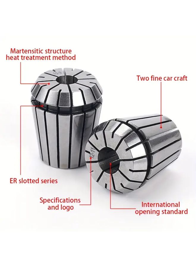 ER32 طقم كوليت نابض 6 مم لحامل أداة محرك المغزل لآلة الطحن CNC - Image 4