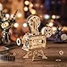 ROKR 3D Wooden Puzzles for Adults 183pcs Mechanical Model Building Kit Wooden Craft Movie Projector Gift for Adults Teens 14 Vitascope - Image 3
