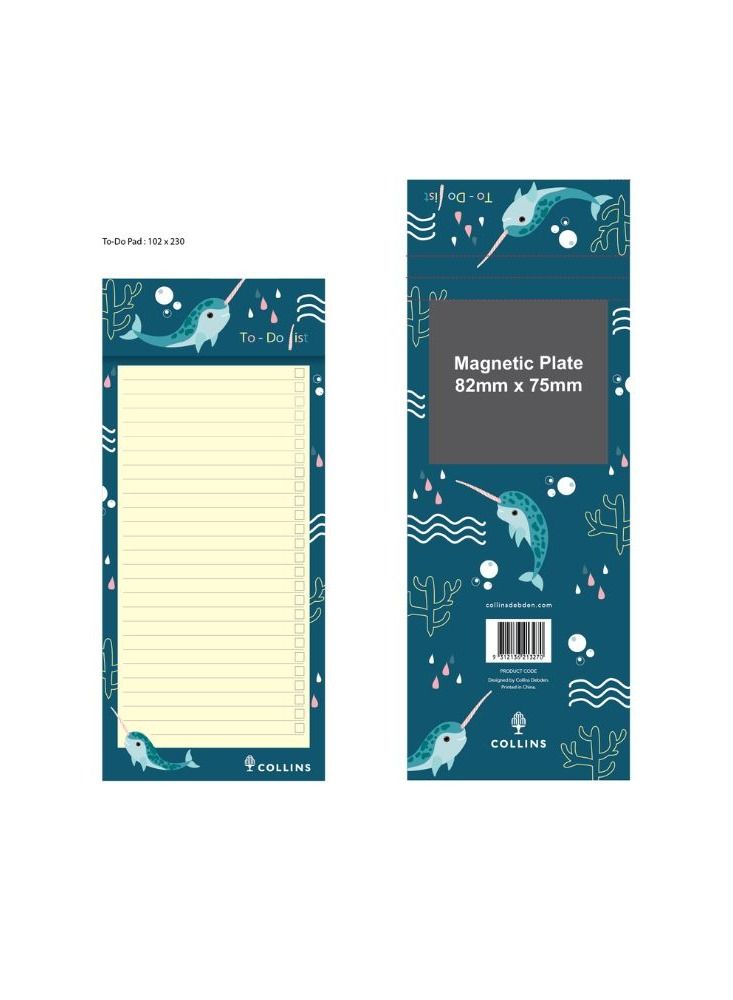 Collins Debden To Do List Notepad  Design with Magnetic Strip 230x102 mm