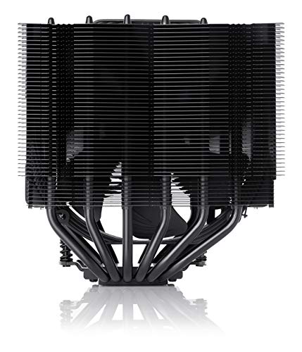 Noctua NH-D15S chromax.Black, مبرد وحدة المعالجة المركزية ذو البرجين المميز مع مروحة NF-A15 PWM 140mm (أسود) - Image 2