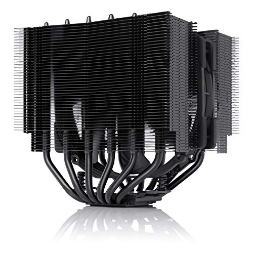 Noctua NH-D15S chromax.Black, مبرد وحدة المعالجة المركزية ذو البرجين المميز مع مروحة NF-A15 PWM 140mm (أسود) - Image 1