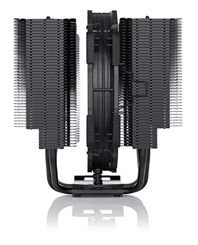 Noctua NH-D15S chromax.Black, مبرد وحدة المعالجة المركزية ذو البرجين المميز مع مروحة NF-A15 PWM 140mm (أسود) - Image 3
