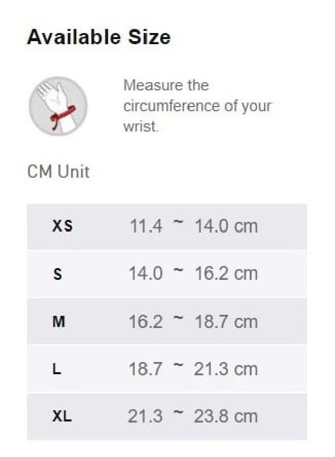 إل بي سابورت Wrist Splint Left Medium Beige -725 - Image 3