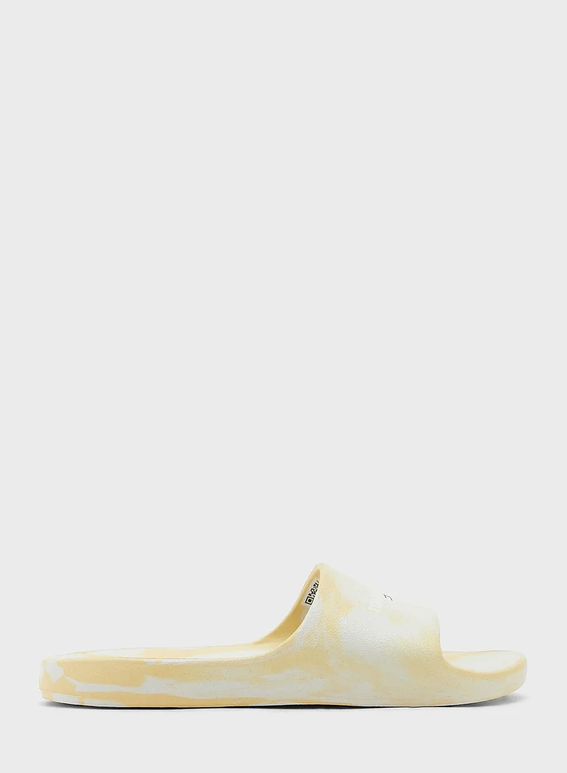 TOMMY JEANS One Strap Wave Slides