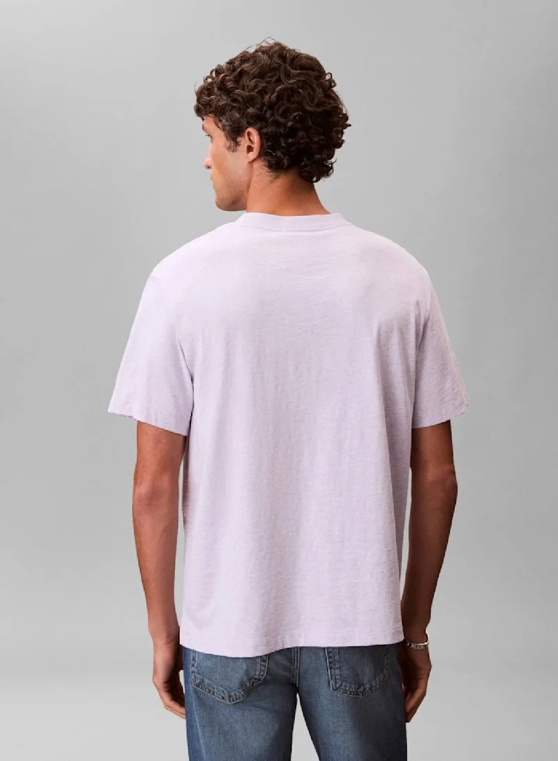 Calvin Klein Jeans  Monogram Logo T-Shirt for Men | Best Price UAE