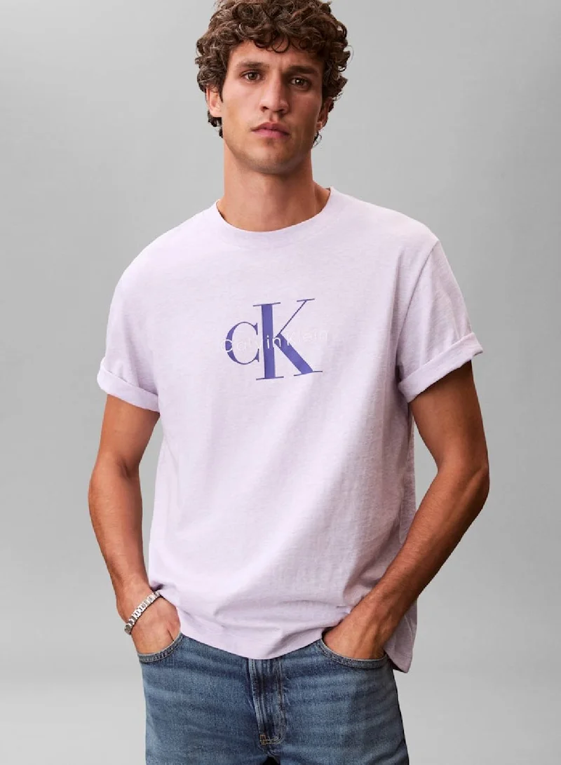Calvin Klein Jeans  Monogram Logo T-Shirt for Men | Best Price UAE