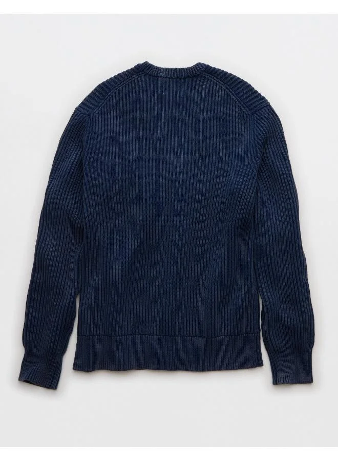 American Eagle AE Washed Shaker Cardigan