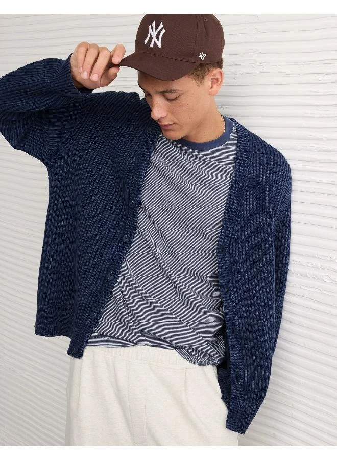 American Eagle AE Washed Shaker Cardigan