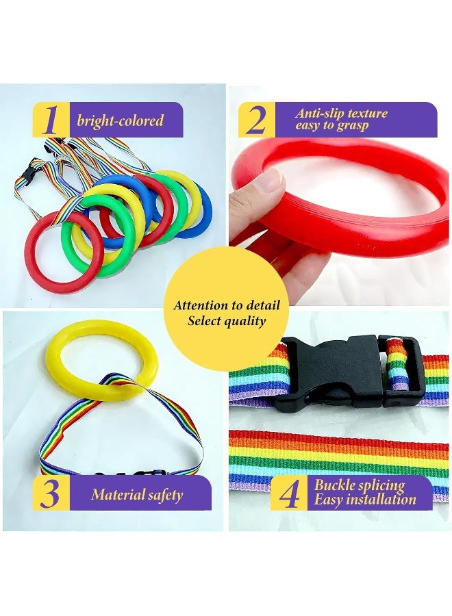 Pacify 12PCS Walking Rope for Preschool, Detachable Toddlers Walking Rope with Lock Handles Toddler Leash Wrist to Wrist for Kids School Kindergarten Outdoor Supplies - Image 2