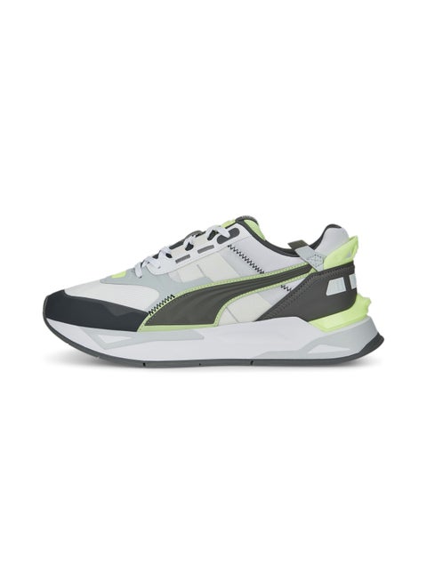 Mirage Sport Tech Reflective Unisex White Sneakers