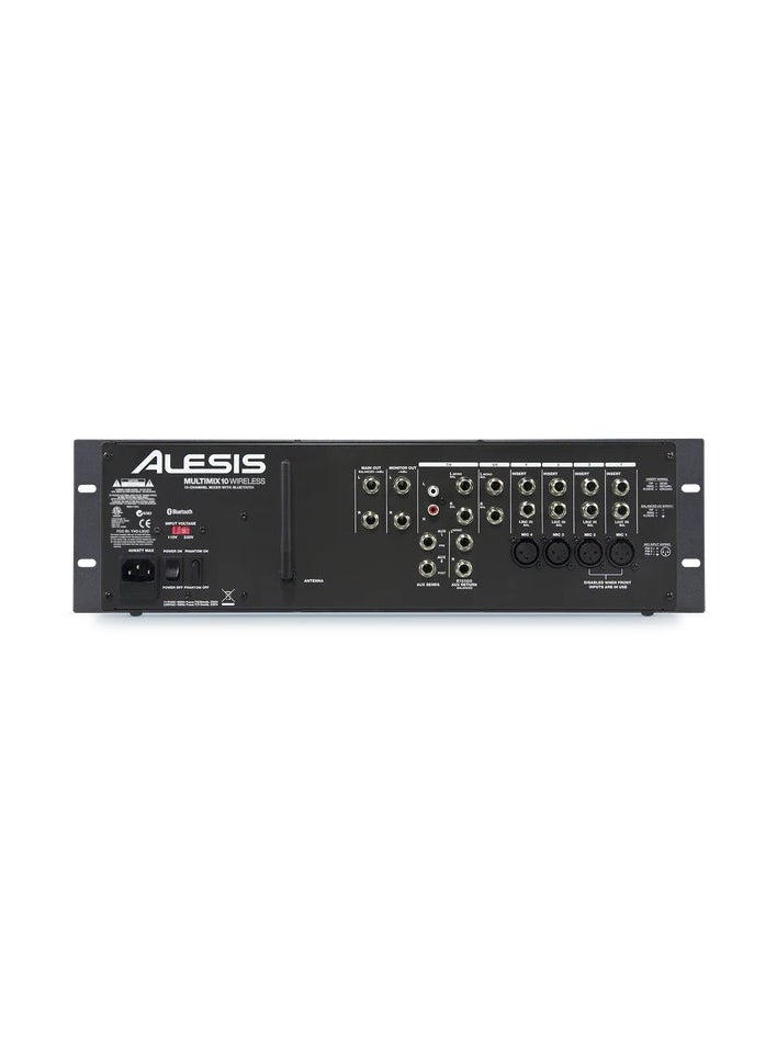 Alesis - Alesis MM10W Wireless Rack Mount 10 Channel Mixer with Bluetooth - Image 1