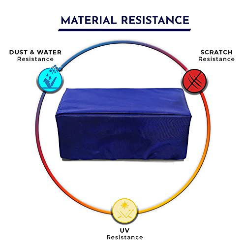 PalaP Dust Proof & Water Proof Washable protective Nylon Printer Cover Compatible for HP Smart Tank 530-(Blue) - Image 4
