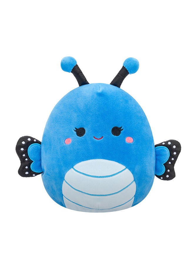 Squishmallows فراشة ويفرلي الزرقاء الصغيرة بارتفاع 7.5 بوصة بأجنحة زرقاء داكنة لعبة بلاستكية مرخصة رسمياً من كيلي توي هدية ملونة وناعمة للأطفال والفتيات والفتيان قابلة للغسل وطرية لعبة بلون متعدد لجميع الأعمار - Image 5