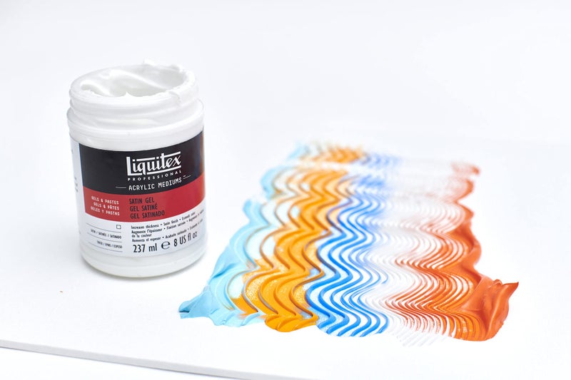 Liquitex Acrylic Satin Gel 237ML, Transparent - Image 2