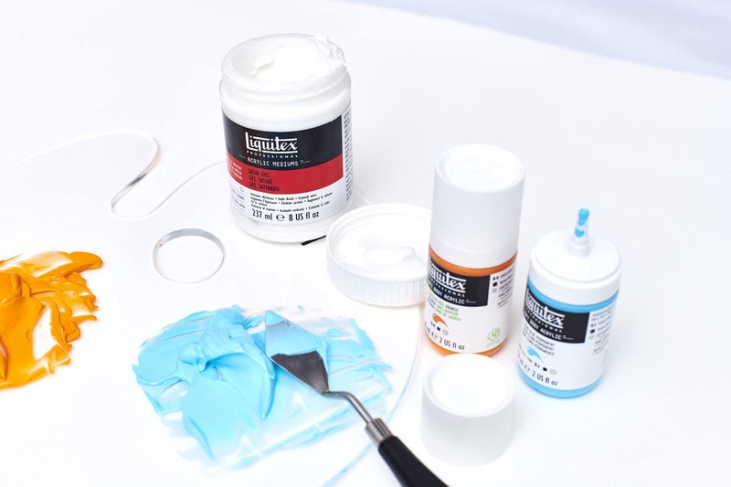 Liquitex Acrylic Satin Gel 237ML, Transparent - Image 5