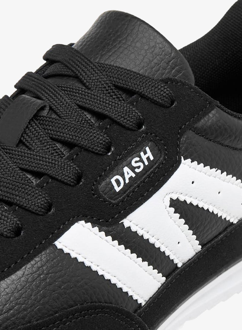 Dash Women Panelled Sneakers with Lace-Up Closure - Image 4