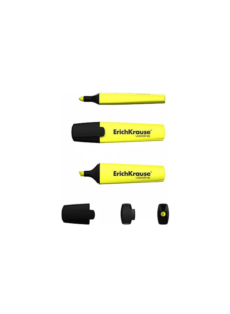 ErichKrause 2-Piece Visioline V-12 Highlighter Set Yellow And Green Colours - Image 3