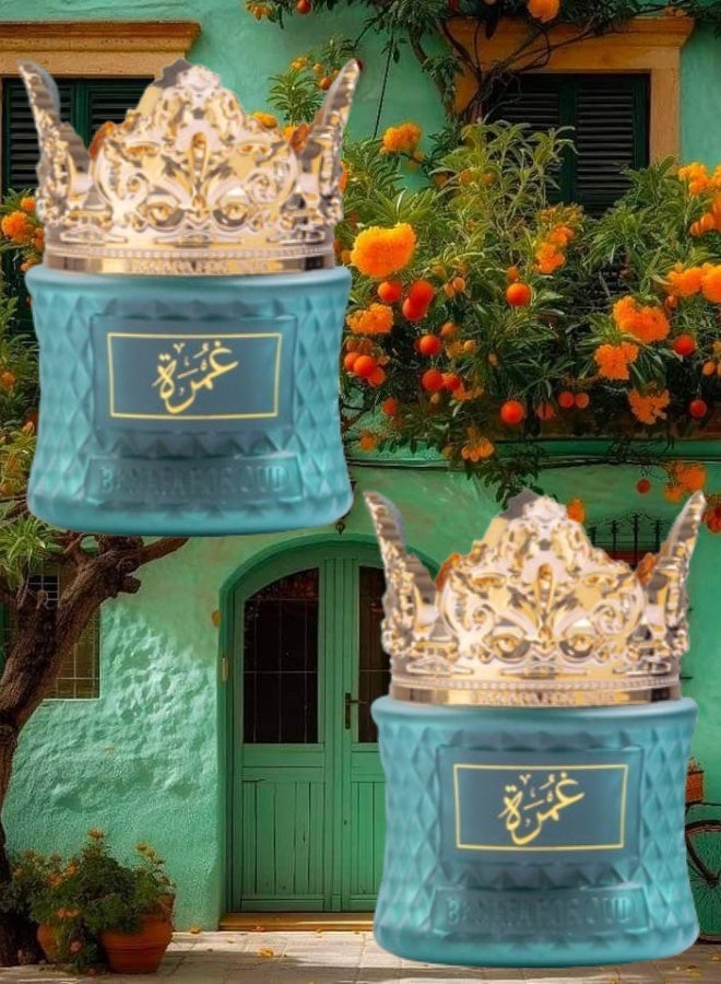 Banafa 2 Pieces Bakhoor Oud Moattar Taj Al Ghamra 35g - Image 1