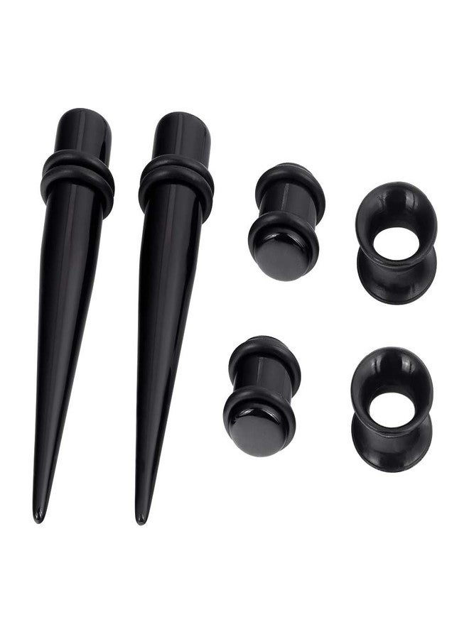 Oyaface 36PC Big Gauges Kit Ear Stretching 00G-20mm Acrylic Taper Plug Silicone Tunnels Piercing Kits Black - Image 4