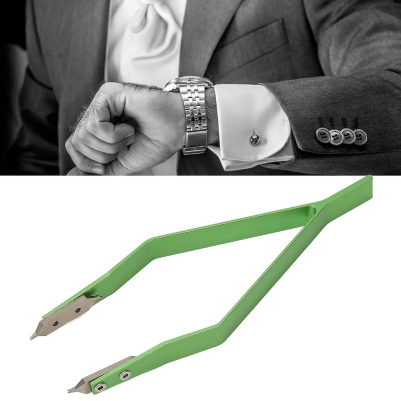 كلاراكو ملقط قضيب زنبركي للساعة على شكل حرف V من الفولاذ المقاوم للصدأ عالي الكفاءة لمصلحي الساعات - Image 3